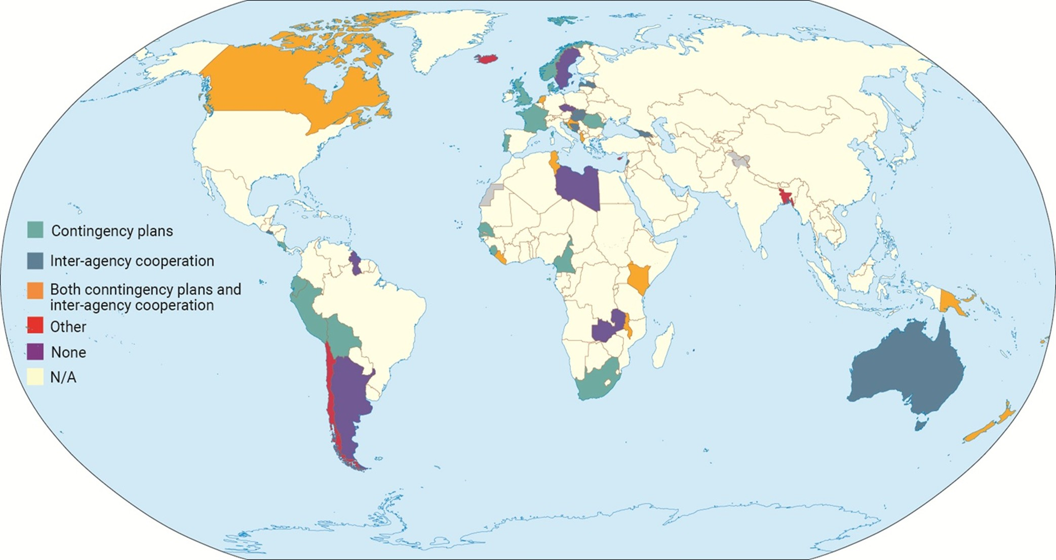 world map